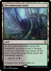 Necroblossom Snarl — Commander: Phyrexia: All Will Be One