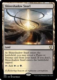 Shineshadow Snarl — Commander: Phyrexia: All Will Be One