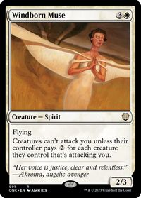 Windborn Muse — Commander: Phyrexia: All Will Be One