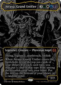 Atraxa, Grand Unifier (Oil Slick Raised Foil) — Phyrexia: All Will Be One