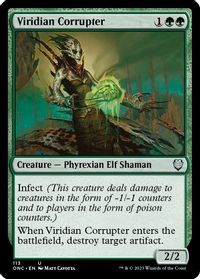 Viridian Corrupter — Commander: Phyrexia: All Will Be One