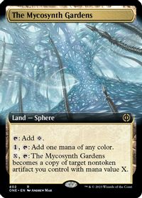 The Mycosynth Gardens (Extended Art) — Phyrexia: All Will Be One
