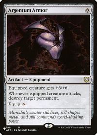 Argentum Armor — The List Reprints