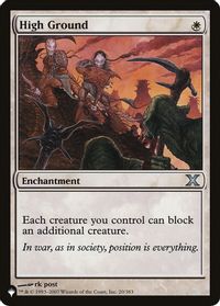 High Ground — The List Reprints