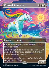 Crested Sunmare — Secret Lair Drop Series