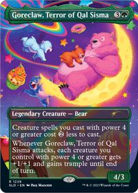 Goreclaw, Terror of Qal Sisma — Secret Lair Drop Series
