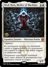 Elesh Norn, Mother of Machines — Prerelease Cards
