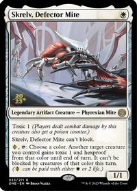 Skrelv, Defector Mite — Prerelease Cards