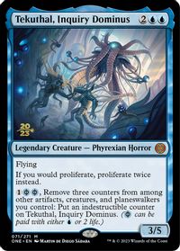 Tekuthal, Inquiry Dominus — Prerelease Cards