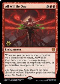 All Will Be One — Prerelease Cards