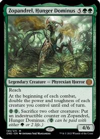 Zopandrel, Hunger Dominus — Prerelease Cards
