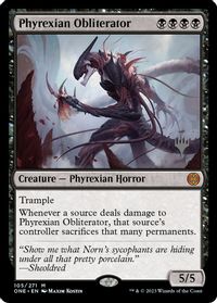 Phyrexian Obliterator — Promo Pack: Phyrexia: All Will Be One
