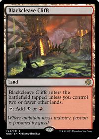 Blackcleave Cliffs — Prerelease Cards