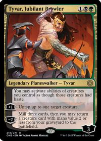 Tyvar, Jubilant Brawler — Promo Pack: Phyrexia: All Will Be One