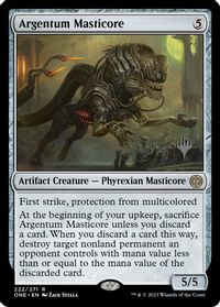 Argentum Masticore — Promo Pack: Phyrexia: All Will Be One