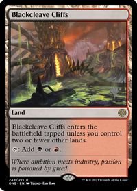 Blackcleave Cliffs — Promo Pack: Phyrexia: All Will Be One
