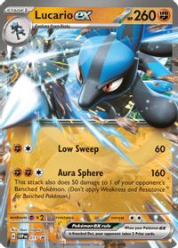Lucario ex - 017 — SV: Scarlet & Violet Promo Cards
