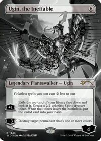 Ugin, the Ineffable (Borderless) — Secret Lair Drop Series