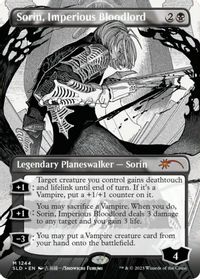 Sorin, Imperious Bloodlord (Borderless) — Secret Lair Drop Series