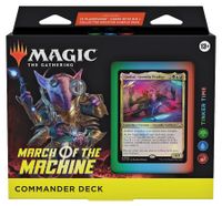 March of the Machine Commander Deck - Tinker Time — Commander: March of the Machine
