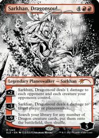 Sarkhan, Dragonsoul (Borderless) — Secret Lair Drop Series