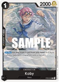 Koby — Starter Deck 6: Absolute Justice