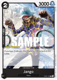 Jango — Paramount War Pre-Release Cards