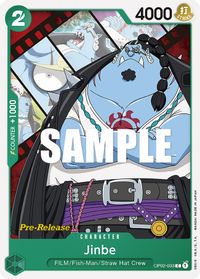 Jinbe — Paramount War Pre-Release Cards