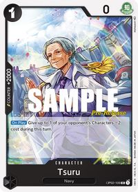 Tsuru — Paramount War Pre-Release Cards