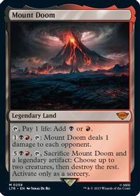 Mount Doom — Universes Beyond: The Lord of the Rings: Tales of Middle-earth