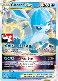 Glaceon VSTAR — Prize Pack Series Cards