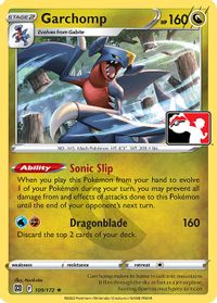 Garchomp — Prize Pack Series Cards