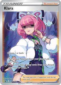 Klara (Full Art) — SWSH: Sword & Shield Promo Cards