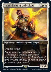 Xenk, Paladin Unbroken — Secret Lair Drop Series