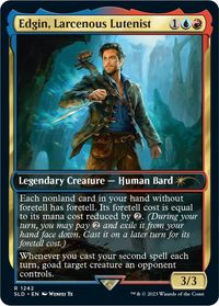Edgin, Larcenous Lutenist — Secret Lair Drop Series