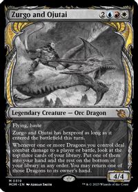Zurgo and Ojutai (Showcase) — March of the Machine