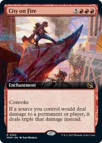 City on Fire (Extended Art) — March of the Machine