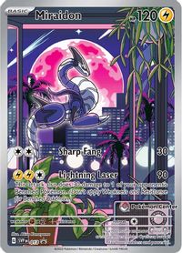 Miraidon - 013 (Pokemon Center Exclusive) — SV: Scarlet & Violet Promo Cards