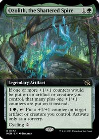 Ozolith, the Shattered Spire (Extended Art) — March of the Machine