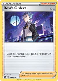 Boss's Orders [Cyrus] - 132/172 (Cosmos Holo) — Miscellaneous Cards & Products