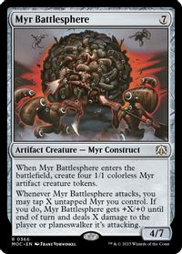 Myr Battlesphere — Commander: March of the Machine