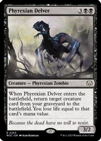 Phyrexian Delver — Commander: March of the Machine
