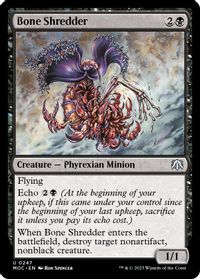 Bone Shredder — Commander: March of the Machine