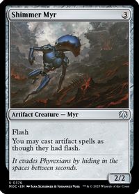 Shimmer Myr — Commander: March of the Machine