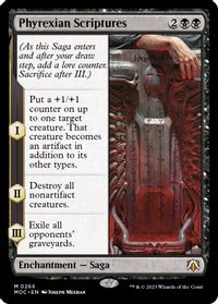 Phyrexian Scriptures — Commander: March of the Machine