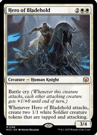Hero of Bladehold — Commander: March of the Machine