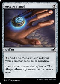 Arcane Signet — Commander: March of the Machine