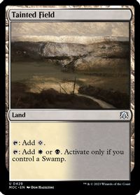 Tainted Field — Commander: March of the Machine