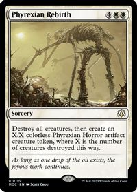 Phyrexian Rebirth — Commander: March of the Machine