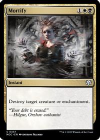 Mortify — Commander: March of the Machine